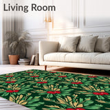 Festive Pine Branch Tapestry Style Decorative(Green)