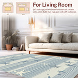 Elegant Grey Trellis Aesthetic(Blue)