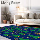 Enchanted Forest Pine Tree with Constellation(Blue)