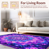 Dynamic Colorful Spiral Aesthetic(Purple)