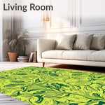 Tropical Jungle Splash Artistic (Green) - ODIKA