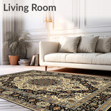 Intricate Area for Wooden Steps Beige Brown(Beige)