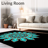 Artisan Blossom with Stylized Petal Detailing (Turquoise) - ODIKA