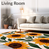 Harvest Festival Bloom Collection Artistic Tapestry(Yellow)