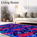 Radiant Dining Pet Artwork With Pulsating Brightness System(Red)