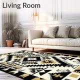 Farmhouse Black With Beige Tribal(Black)
