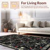 Unique Round Halloween Decorative(Black)