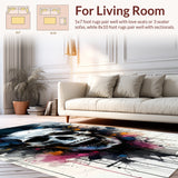 Artful Grey and Black Motif(Black)