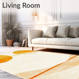 Celestial Harmony Beige Moon with Sun Accent Hippie Decor(Beige)