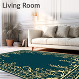 Enchanted Forest Vine Swirl Artistic(Gold)