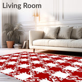 Festive Buffalo Plaid Holiday Entrance(Red)