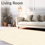 Whisper Calm Ripple Wave Enchanting Spiral Mystic Journey (Beige) - ODIKA