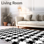 Vintage Gingham Lattice (Black) - ODIKA