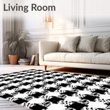 Vintage Gingham Lattice (Black) - ODIKA