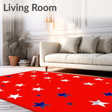 Resilient Spangled Tufted Design(Red)