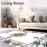 Desert Spirit Horse Medicine Wheel Sacred Animal Totem Design (Red)