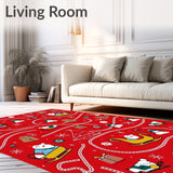 North Pole Magical Journey Whimsical Seasonal(Red)