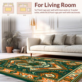 Artistic Green Jungle Vibes(Orange)