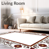 Traditional Ornate Heirloom Luxurious Decorative Embellished(Brown)