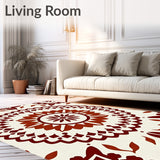 Autumn Harvest with Symmetrical Botanical(Brown)