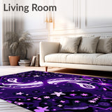 Starry Night Galaxy Cosmic Universe Enchanted Fantasy(Purple)