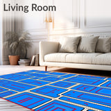 Urban Traffic Adventure Showcasing Interlocking Streets and Dynamic (Blue)