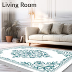 Ornate Lace Inspired Filigree with Delicate Interwoven Details (White) - ODIKA