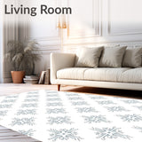 Pristine Snowflake Winter Jewel Accent(White)