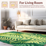 Sublime Textured Abstract Flourish(Green)