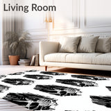 Buffalo Checkered Heritage Lattice Farmhouse Entryway Welcome(Black)