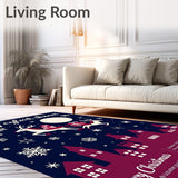 Merry Bearded Gift Giver Sleigh Journey Starlight Adventure(Blue)