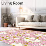 Paisley Medallion Cascade with Vintage Charm(Pink)