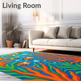 Tropical Fish School Design Marine Entrance (Blue) - ODIKA