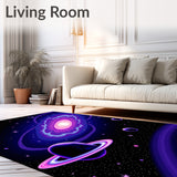 Dreamscape Astral Journey Decorative Throw (Purple) - ODIKA