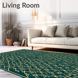 Elegant Interlocking Lattice Contemporary Stylish (Green) - ODIKA