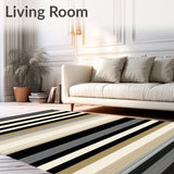 Contemporary Stripe Midnight Collection(Black)