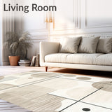 Chic Towelling Area with Modern Minimalist Design in Beige(Beige)