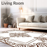 Arabesque Showcasing Timeless Artisan Vision(Brown)