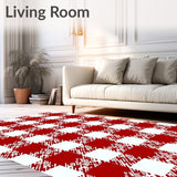 Holiday Checkered with Classic Grid Design(Red)