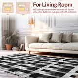 Bold Striped Accent Floor(Black)