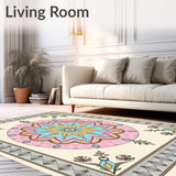 Indigenous Artistic Folklore Symbolic Mystical Enchanted(Pink)