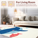 Whimsical Oceanic Creature Design(White)