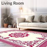 Eckville Floral Medallion Heritage Collection(Pink)