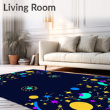 Celestial Journey Starry Night Astronomical Wonder (Yellow)