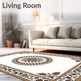 Desert Oasis Arabesque Patterned(Brown)