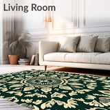 Delicate Composition with Layered Leaf (Green)