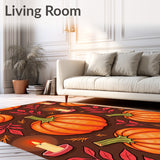 Autumnal Equinox Semicircular Entry Displaying Illuminated Squash(Orange)