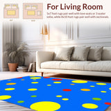 Bright Alphabetic Playmat(Blue)