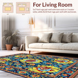 Stylish Colorful Geometric Touch(Blue)