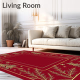 Winter Wonderland Fir Botanical Elegant Decoration(Red)